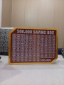 5 Lakh Money Saving Box – Wooden 500,000 Target Chart – Rupee Organizer for Smart Budgeting I Saving Box I Saving Money Box I Saving Box For Money I Mister Traders Saving Wooden Box. 