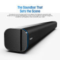 Faster Theater Pro T3000 RGB Soundbar Speaker- 2.1CH Wired Subwoofer and Wireless Soundbar Portable Speaker with RGB- Home Theater 5.0 Bluetooth Speaker 10m Range for TV-ARC, PC, USB, BT, AUX, OPT. 