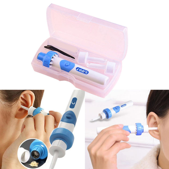 【JOY KKDid mall】Portable Electric Ear Wax Vacuum Ear Cleaner Painless