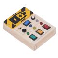 LED Light Switch Toy, Lightweight Color Recognition Light Up Sensory Board Educational Interesting for Boys for Home. 