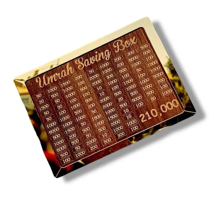 "Hajj%20Saving%20Box%2012%20Lakh%20%E2%80%93%20Islamic%20Money%20Saving%20Challenge%20Box%20for%20Hajj%20&%20Umrah%20Bachat%20%E2%80%93%20Wooden%20Cash%20Saving%20Bank"%20-%20Image%202