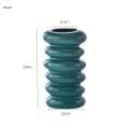 Spiral Style Flower Vase Flowerpot Table Centerpiece Home Minimalist Indoor Plants Pot Bud Vase for Living Room Dining Table Bedroom Wedding. 