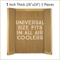 Set of three (26"x24") Imported Evaporative Air Cooler Cooling Pads 1 INCH Thickness. 