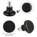 【Best value for money】5 Pack Bell Glide for Office Chair Without Wheel,tationary Cator. 