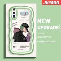 JIUMOO Casing For Huawei P20 P20 Pro Case Fashion Roronoa Zoro With Hat Makaron Colorful Wave Border Soft Clear Shockproof Phone Cases Creative Camera Animation Fire Shadow Casing Simple Silicone Protective Cover. 