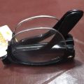 Folding Sunglasses Frame Black Lens Color White Black Green 100% Quality Of Glass Never Scratch Never Break With Box Pack. 