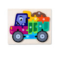 Puzzle Toy Broken-proof Promote Brain Development Dinosaur Toy. 
