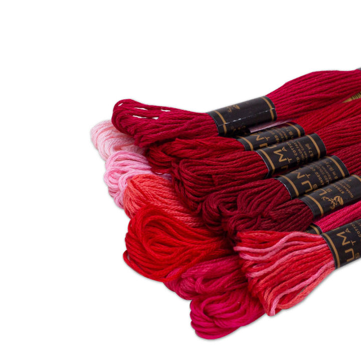 UMC%20STAG%2012%20Pieces%20Multicolour%20Tones%20%7C%20Premium%20Embroidery%20Thread%20%7C%20100%25%20Egyptian%20Cotton%20Premium%20Skeins%20%7C%20Cross%20Stitch%20Embroidery%20Floss%20%7C%20Oeko%20TEX%20Certified%20Stranded%20Cotton%20Anchor%20Thread%20-%20Image%202