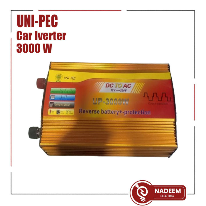 UNI-PEC 3000 W , SOLAR INVERTER DC 12 V TO AC 220 V