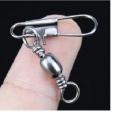 25/50 Pcs Swivel and Swivels  With Connector  For Saltwater & Freshwater Fishing. 