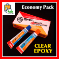 Magic 4 Minute Clear Epoxy Economy Pack. 