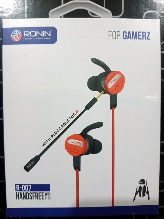 Ronin R-007 Android Magical Sound Handsfree Crystal Clear Sound Micro Earphone Hi-Fi Stereo Sound