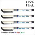 PIANO Smart Wipe Easy White Board Marker-Pack of 4 Pcs. 