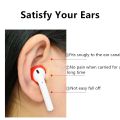 Airpods Earphone Headphone Anti-lost Ear Cap Anti-drop Soft TPU Eartip Earcap. 