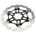 Bicycle Disc Brake Floating Rotors 160/180/203mm Stainless Steel Alloy Six Holes MTB Mountain Bike Disk Plate. 