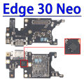 USB Charging Charger Dock Port Board Microphone Flex Cable For Motorola Moto Edge 20 30 X30 S30 + Fusion Lite Pro Neo Ultra. 