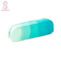 Pencil Case Waterproof Creative Students Rectangular Silicone Pen Bag. 
