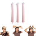 3 Pcs Satin Heatless blowout Curling Set No Heat Curlers overnight blowout rolls Sleep in Hair Styling Headband for Women Girls. 