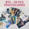 BTS random photocards 10,20,30,50 pcs HD quality korean bangtan boys bts photocards, KPOP lomocards photo cards. 