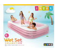 Intex Swim Center Family Pool Rectangular Pools (120"x72"x22" ) SWIMING POOL 58487. 