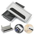 Plastic Outlet Port Grommet Hole Cover Wire Cable Holder Wire Hole Cover Wire Box Desk Cable Box. 
