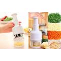 Handy Press Stainless-Steel Vegetable Chopper. 