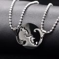 Us Stock Uloveido Matching Cat Necklace Pendant For Men Women Couple Necklace Pendant Stainless Steel Jewelry Sn156. 