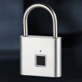 Smart Fingerprint Padlock Waterproof Biometric Fingerprint Keyless Door Lock USB Rechargeable Security Padlock For House Unlock Sunlight Super Store. 