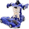 Cell Operated 2 In 1 Mini Robot Car Toy For Kids - Multicolors. 