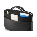 HP 15.6 Duotone Sliver Briefcase | Messenger Bag | Business & Travel Use. 