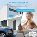 Flysocks Smart Garage Door Opener, WiFi Garage Door Switch, Compatible with Alexa, Google Assistant, No Hub Required, App Control. 