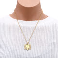 Fashion Albania Eagle Pendant Necklace for Women Men Gold/Sier Color Party Engagement Annivers Stainless Steel Jewelry Gifts. 