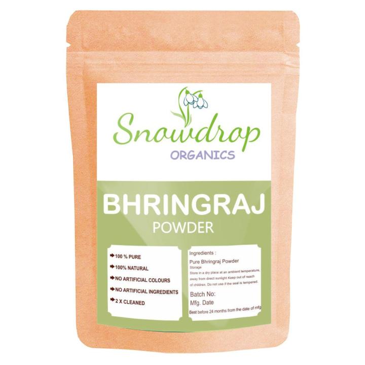 Organic Bhringraj Powder For Hair Growth 100g