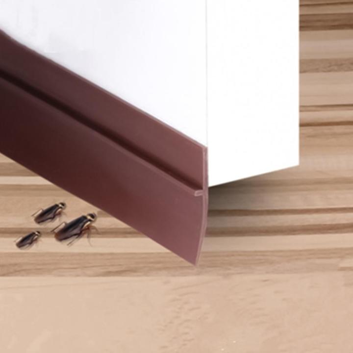 45mm Silicone Self-Adhesive Weather Stripping Under Door Draft Stopper Window Seal Strip 45mm Insulator Door Sweep Prevent