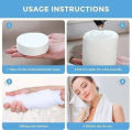 Compressed Bath Towel Tablets, Pure Cotton Portable Disposable Hypoallergenic Dehydrated Expandable Compact Compressed Towels. 
