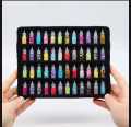 "12 Pcs Glitter Glass Bottle Set for Women - Premium Sparkle for Artificial Eyelashes, Nail Art, and Makeup - Mini Glass Jars with High-Quality Glitter for Eyelash and Nail Decoration - Perfect for Crafting, Fashion, and Party Looks". 