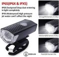 Bike Lights, Super Bright USB Rechargeable Bike Lights Set, Powerful Bike Headlights, Rear Lights, Quick Removal of Bike LED Lights Road, Mountain Bike. 