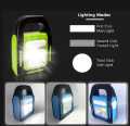 Hurry Bolt Work Lamp Solar Flashlight Rechargeable Emerge Light Spotlight Built-in Battery for Camping Household Workshop Multifunctional | Flash Light | Torch | Solar Light | Charging Light. 