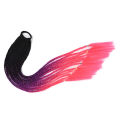 Twist Braid Hair Tie Trendy Grungy Dirty Ponytail Wig Colorful Little Braided Ponytail for Party Costume Cosplay Festival Daily Wear. 