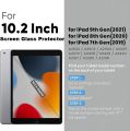 Protector For iPad 7th 8th 9th generation Glass Protector 10.2" Screen Glass Protector 2019 2020 2021. 
