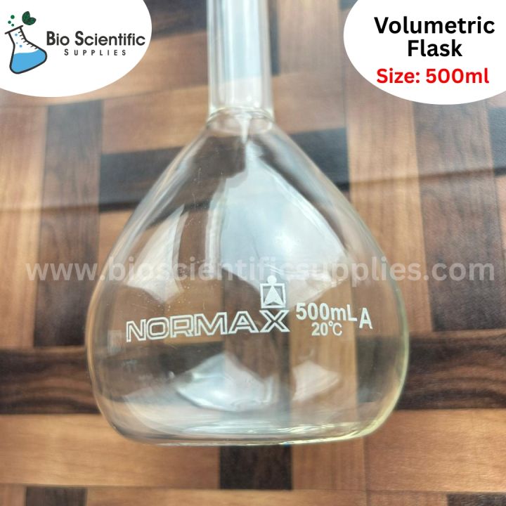 Volumetric%20Flask,%20500ml%20%E2%80%93%20Clear-Fitted%20with%20Polypropylene%20Stopper%20-%20Class%20A,%20Tolerance%20%C2%B10.10%20ml%20-%20White%20Graduation%20Mark%20-%20Borosilicate%20Glass%20%E2%80%93NORMAX%20-%20Image%203