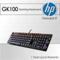HP Mechanical Gaming Keyboard GK100 || RGB Lights, Fully Mechanical || Blue Switches for Gaming. 