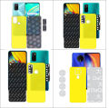 SHARP AQUOS ZERO 2 Clear Jelly Case with Front, Back & Camera Glass Protector. 
