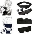 Anime Jujutsu Kaisen Gojo Satoru Headband Cosplay Accessories Eye Mask Glasses. 