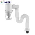 Universal Drain Kit for Sinks Easy Install Universal Sink Drain Pipe Kit for Bathroom Kitchen Odor Resistant Southeast Asian Buyers' Choice Odor Resistant Drain Pipe. 