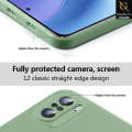 Vivo_ X70 Pro Cover - Dark Green - ONation Silica Gel Series - HQ Liquid Silicone Elegant Colors Camera Protection Soft Case. 