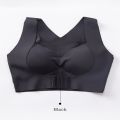 Women's Sports Bra with Push-Up, Posture Corrector bra for girls, Front open sports bra for women all sizes.. 