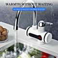 Best Electric Tankless Water Heater Faucet for Kitchens - Instant LED EU Plug. 