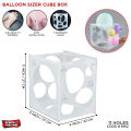 Balloon Sizer Box Collapsible Balloons Different Hole Size Measuring Measurement Tool For Ballon Decorations Celebration, Event Organizer Baloon Party Wedding, Baby Shower Decor Supplies, Creating-Balloon Arch Columns. 