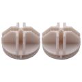 20 Pcs Grid Cube Connector ABS Connectors For Wire Shelving (White). 
